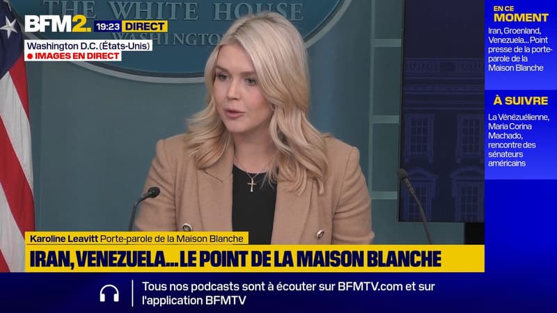 Le gouvernement intérimaire du Venezuela est "extrêmement coopératif" avec les États-Unis, selon la Maison Blanche
