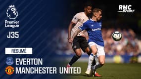 Résumé : Everton - Manchester United (4-0) - Premier League 
