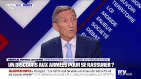 Patrick Dutartre (général de l'armée de l'air) estime qu'Emmanuel Macron doit "fixer les priorités" dans son discours aux armées