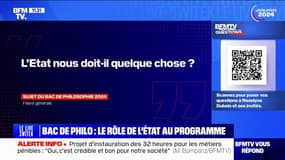 "L'État nous doit-il quelque chose?": BFMTV tente de répondre à un des sujets du bac de philosophie
