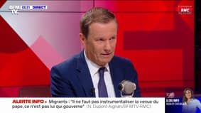 Nicolas Dupont-Aignan est "contre l'interdiction des manifestations"