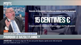 Avec 15 centimes de plus à la pompe, pourquoi le prix du gazole flambe? 