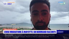 Crise à Mayotte: un journaliste normand décrit "un climat assez pesant"