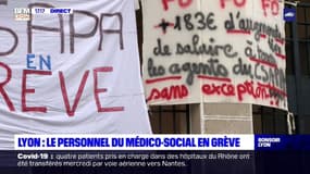 Lyon : le personnel du médico-social en grève
