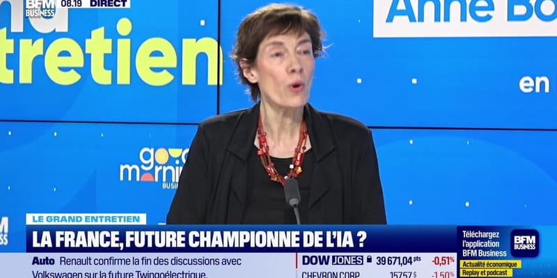 Anne Bouverot (comité interministériel de l'IA) : La France, future championne de l'IA ? - 23/05