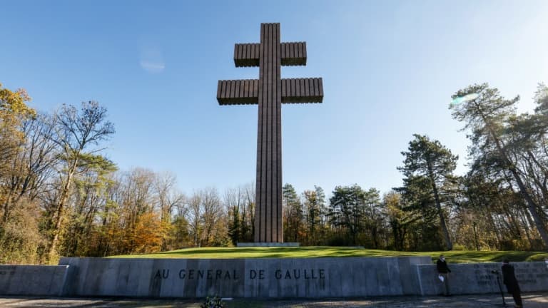 Le mémorial Charles de Gaulle, à Colombey-les-Deux-Eglises, en Haute-Marne, le 9 novembre 2020