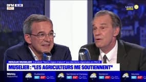 Régionales en Paca: Renaud Muselier affirme que "les agriculteurs' le "soutiennent"