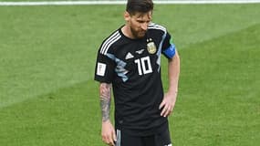 La déception de Messi