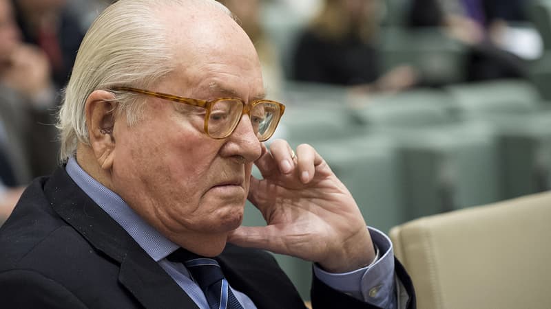 Jean-Marie Le Pen le 23 novembre 2017 à Luxembourg.