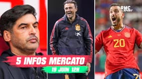 Luis Enrique, Fonseca, Joselu... les 5 infos mercato du 19 juin (12h)