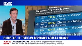 Tunnel sous la Manche: Eurostar annonce que le service des trains va reprendre