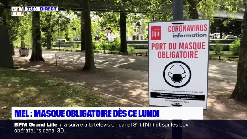 Métropole de Lille: le masque obligatoire en extérieur dès ce lundi, ce qu'il faut savoir