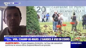 Viol collectif sur le Champ-de-Mars: "Nous demandons la fermeture du site la nuit" réclame Christophe Poisson, adjoint LR à la mairie du VIIe arrondissement de Paris