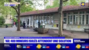 Paris: 400 mineurs isolés attendent une solution dans le 16e arrondissement