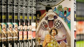 Le manga "One piece" présenté au Salon du livre de Paris le 18 mars 2019