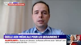 "Le système de santé de l'Ukraine fonctionne, mais à la limite des ses possibilités", affirme le vice-ministre de la Santé