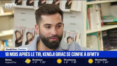 "L'alcool, ce n'est pas un jeu": 18 mois après le tir, Kendji Girac se confie à BFMTV