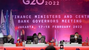 La dernière réunion du G20 Finances,  le 17 février 2022 à Jakarta.