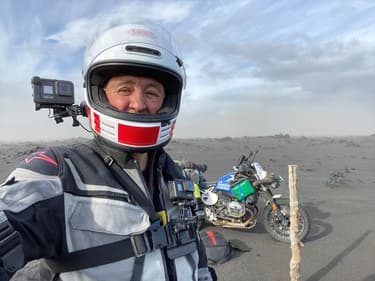 Laurent Cochet en Islande.