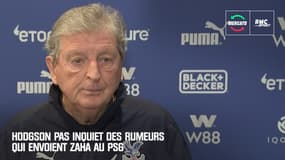 Mercato : Hodgson pas inquiet des rumeurs qui envoient Zaha au PSG