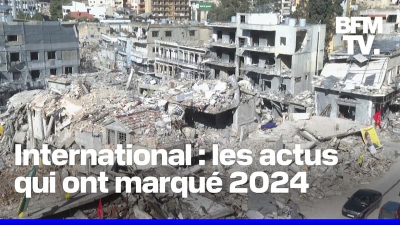 Proche-Orient, Ukraine, élection américaine...Retour sur l'actualité internationale en 2024