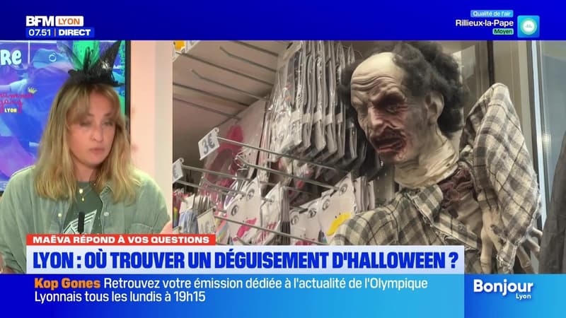 Le Quart d'heure des Gones du mercredi 16 octobre 2024 - Lyon : où trouver un déguisement d'Halloween ? 