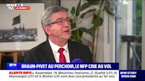 Jean-Luc Mélenchon: "Le président de la République avait dit qu'il fallait un changement des pratiques et des dirigeants, ni les pratiques ni les dirigeants n'ont changés"