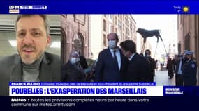 Grève des éboueurs à Marseille: Martine Vassal "n'arrive pas à gérer" cette crise, pour le conseiller municipal RN Franck Allisio
