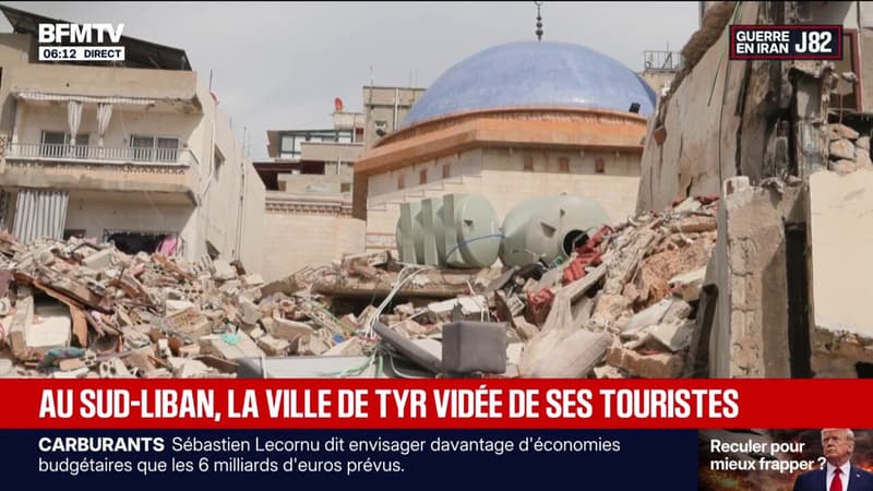 Pourtant très prisée par les étrangers et les Libanais, la ville de Tyr au sud-Liban est vidée de ses touristes à cause de la guerre
