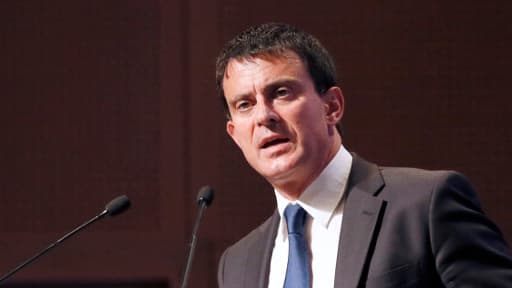 Manuel Valls, ministre de l'Intérieur, le 19 septembre 2012
