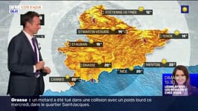 Météo Côte d'Azur: une journée très ensoleillée, 27°C à Nice