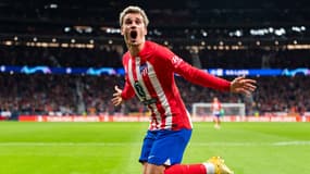 Antoine Griezmann avec l'Atlético de Madrid le 13 décembre 2023