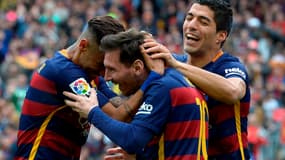 Neymar, Messi et Suarez