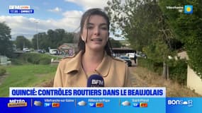 Rhône: des contrôles routiers mis en place à Quincié-en-Beaujolais après la multiplication d'accidents mortels
