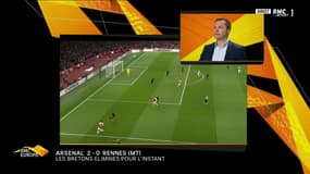 Ligue Europa : Aubameyang était-il hors-jeu sur le deuxième but d'Arsenal face à Rennes ?