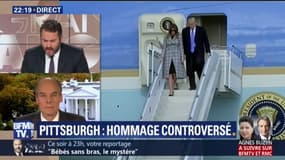 Après l'attentat contre une synagogue à Pittsburgh, la visite de Donald Trump controversée