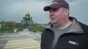 Un Russe rencontré par BFMTV en banlieue de Moscou, le 12 mai 2025