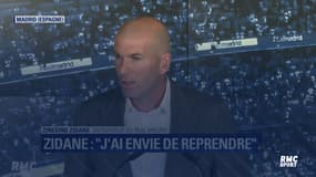 Real - Zidane : "La seule chose qui m'anime c'est mon envie"