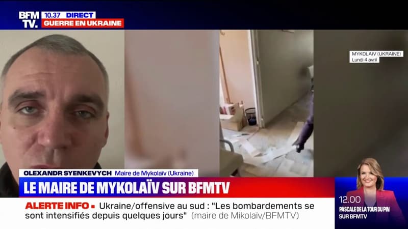 Guerre en Ukraine: le maire de Mykolaïv évoque des bombardements 