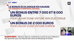 Emmanuel Macron annonce son plan de soutien pour le secteur automobile