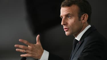 Emmanuel Macron, le 16 novembre 2018.