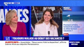 Pourquoi certains tombent systématiquement malades au début de leurs vacances? BFMTV répond à vos questions