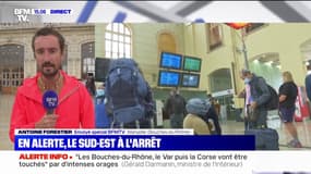 Intempéries: des dizaines de trains supprimés dans les Bouches-du-Rhône