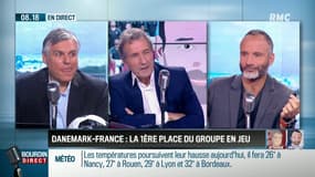 "Assurer la 1ère place, on dira 'bravo' ! Si en plus on peut se régaler un peu plus qu'une mi-temps, on prend" #DENFRA 