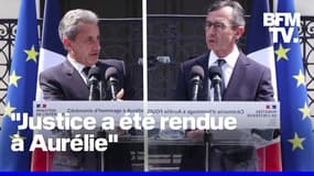 Hommage à Aurélie Fouquet: les discours de Bruno Retailleau et Nicolas Sarkozy en intégralité 