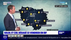 Météo Île-de-France: du soleil et des températures en hausse ce vendredi