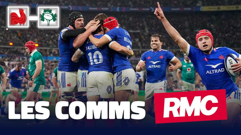 France 36-14 Irlande : Revivez la démonstration des Bleus avec les Comms RMC !