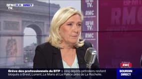 Marine Le Pen face à Jean-Jacques Bourdin en direct - 03/12