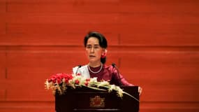 Aung San Suu Kyi, le 19 septembre 2017.