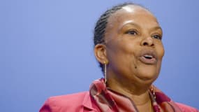 Chritiane Taubira, ministre de la Justice.